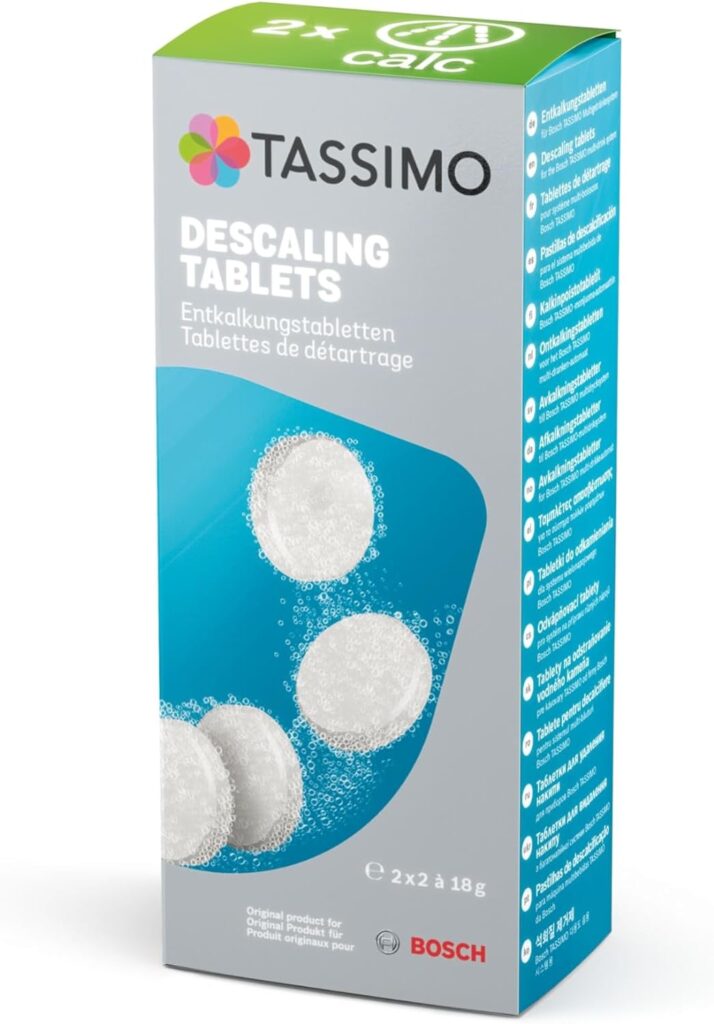Pastillas para desincrustar TASSIMO de BOSCH